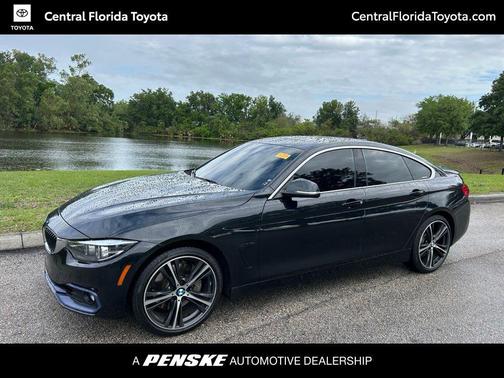 Black Sapphire Metallic 2019 BMW 440 Gran Coupe i xDrive