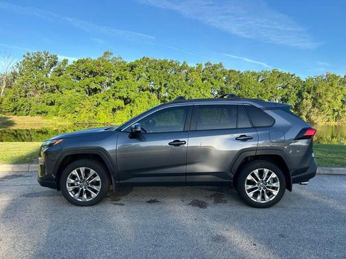 Magnetic Gray Metallic 2025 Toyota RAV4 XLE Premium