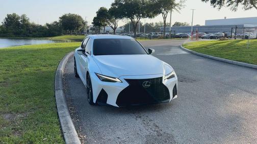 Ultra White 2024 Lexus IS 350 F SPORT Design