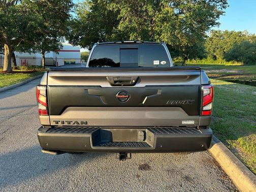 Gun Metallic 2021 Nissan Titan PRO-4X