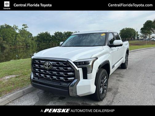Wind Chill Pearl 2025 Toyota Tundra Platinum