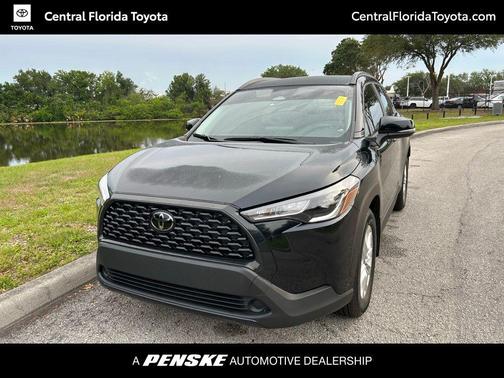 Jet Black 2024 Toyota Corolla Cross LE