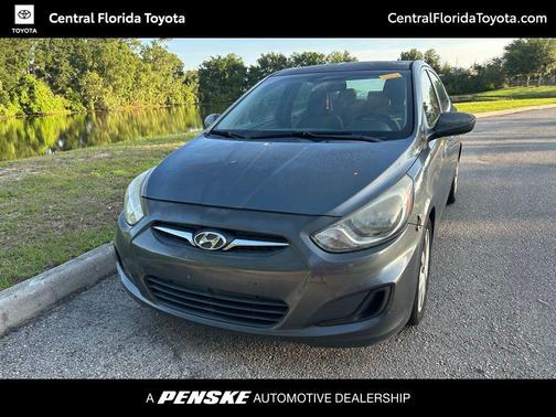 Cyclone Gray 2013 Hyundai Accent GLS