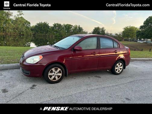 Wine Red Pearl 2009 Hyundai Accent GLS