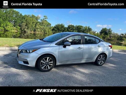 Brilliant Silver Metallic 2021 Nissan Versa 1.6 SV