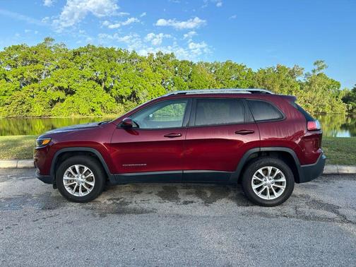 Velvet Red Pearlcoat 2020 Jeep Cherokee Latitude