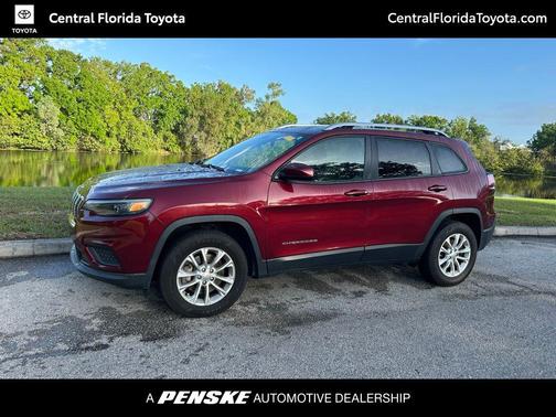 Velvet Red Pearlcoat 2020 Jeep Cherokee Latitude