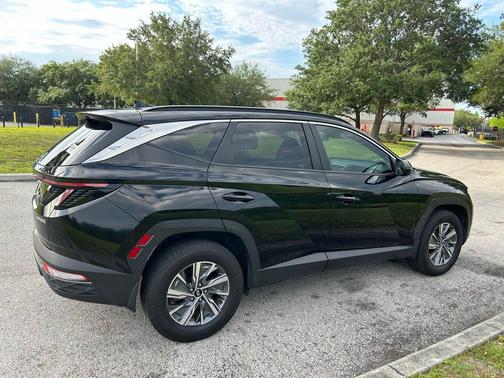 Phantom Black 2023 Hyundai TUCSON Hybrid Blue