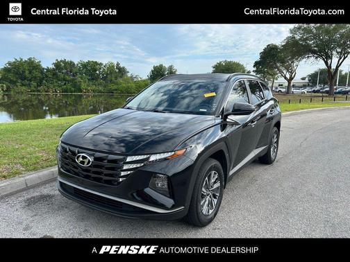 Phantom Black 2023 Hyundai TUCSON Hybrid Blue