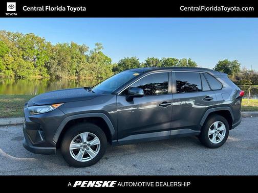Magnetic Gray Metallic 2021 Toyota RAV4 XLE
