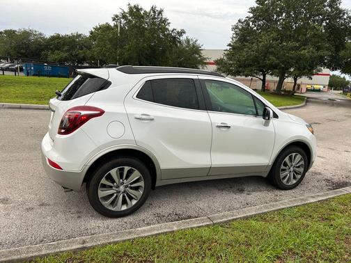 White Frost Tricoat 2019 Buick Encore Preferred
