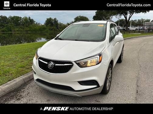 White Frost Tricoat 2019 Buick Encore Preferred