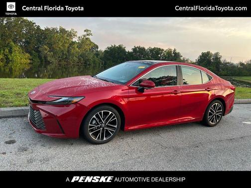 Supersonic Red 2025 Toyota Camry XLE