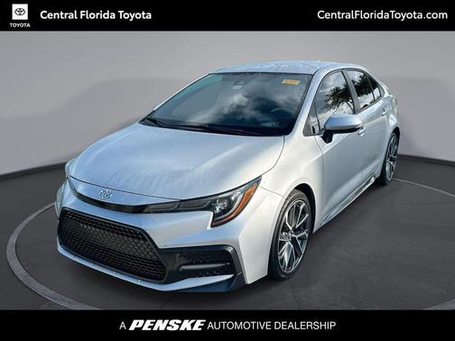 Classic Silver Metallic 2021 Toyota Corolla SE