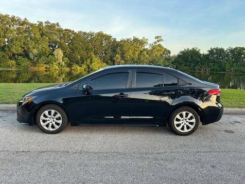 Midnight Black Metallic 2023 Toyota Corolla LE