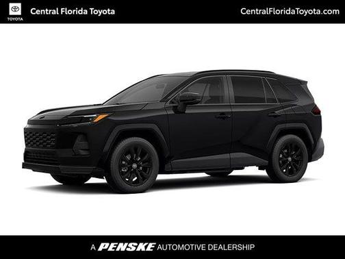 Midnight Black Metallic 2026 Toyota RAV4 SE
