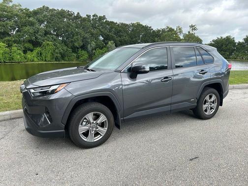 Magnetic Gray Metallic 2024 Toyota RAV4 Hybrid XLE