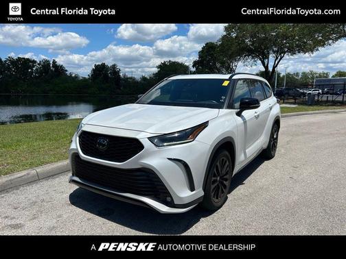Wind Chill Pearl 2023 Toyota Highlander XSE
