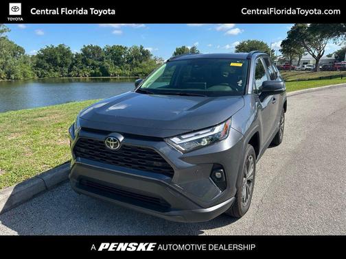 Magnetic Gray Metallic 2025 Toyota RAV4 Hybrid XLE Premium