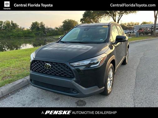 Jet Black 2022 Toyota Corolla Cross LE