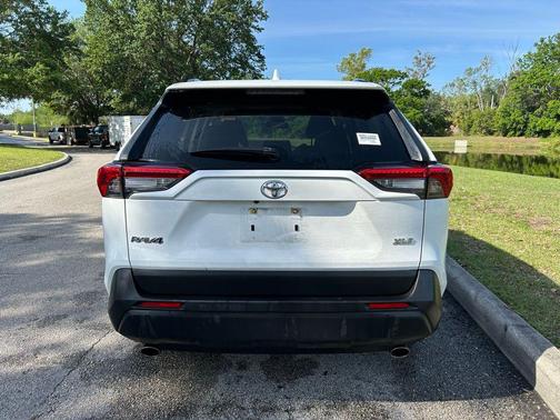 Super White 2019 Toyota RAV4 XLE Premium
