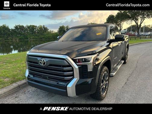 Midnight Black Metallic 2022 Toyota Tundra Limited