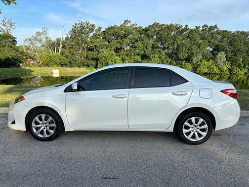 White 2019 Toyota Corolla LE