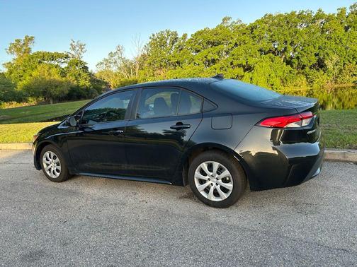 Black Sand Pearl 2021 Toyota Corolla LE