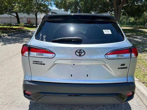 Sonic Silver/Jet Black 2023 Toyota Corolla Hybrid SE