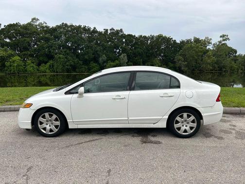 Taffeta White 2009 Honda Civic LX