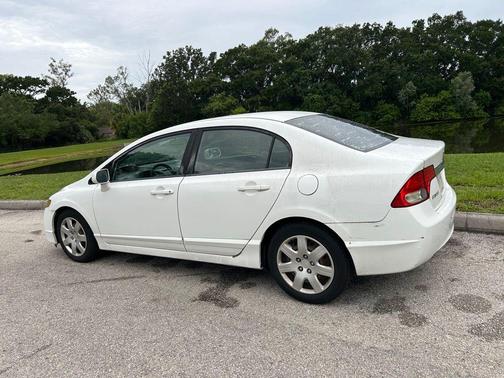 Taffeta White 2009 Honda Civic LX