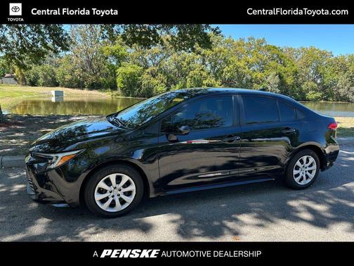 Midnight Black Metallic 2023 Toyota Corolla Hybrid SE