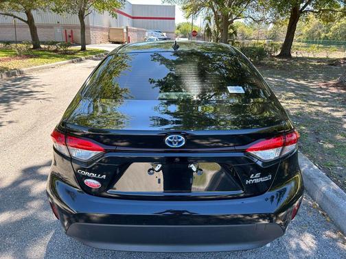 Midnight Black Metallic 2023 Toyota Corolla Hybrid SE