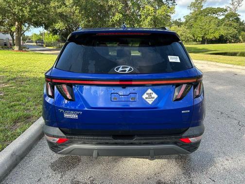 Intense Blue 2023 Hyundai TUCSON Limited