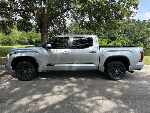 Celestial Silver Metallic 2024 Toyota Tundra Hybrid Platinum