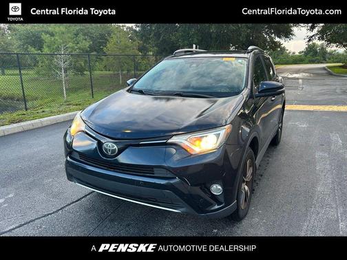 Galactic Aqua Mica 2018 Toyota RAV4 XLE