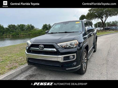 Midnight Black Metallic 2016 Toyota 4Runner Limited