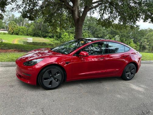 Red Multi-Coat 2023 Tesla Model 3 Standard Range