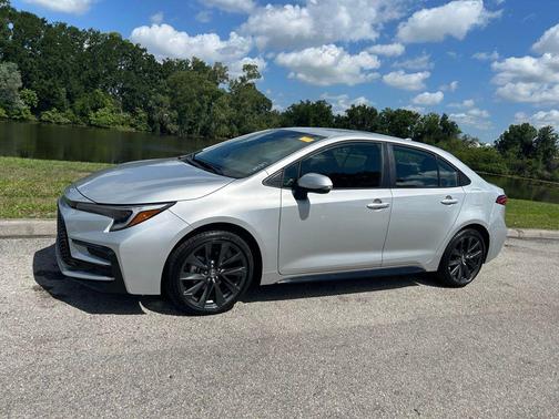 Classic Silver Metallic 2026 Toyota Corolla XSE