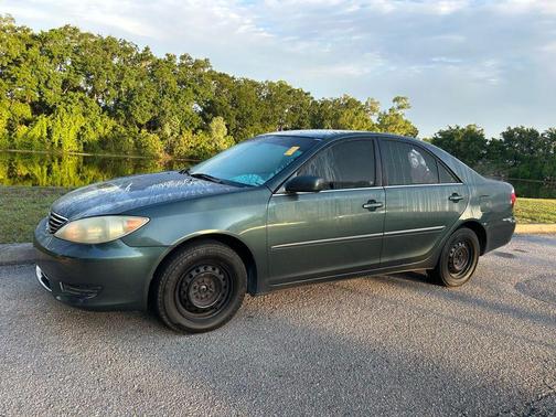 Aspen Green Pearl 2005 Toyota Camry LE