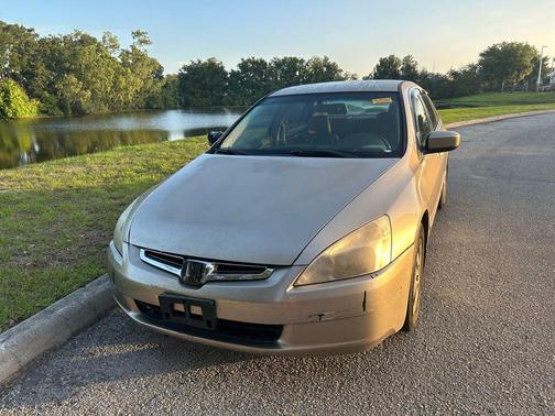 Gold 2005 Honda Accord Hybrid Base