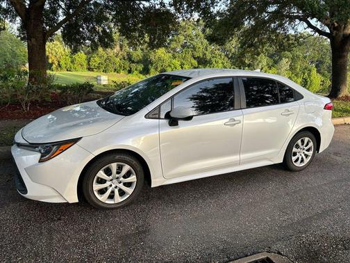 Wind Chill Pearl 2023 Toyota Corolla LE