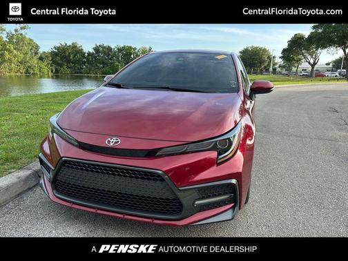 Ruby Flare Pearl 2022 Toyota Corolla SE