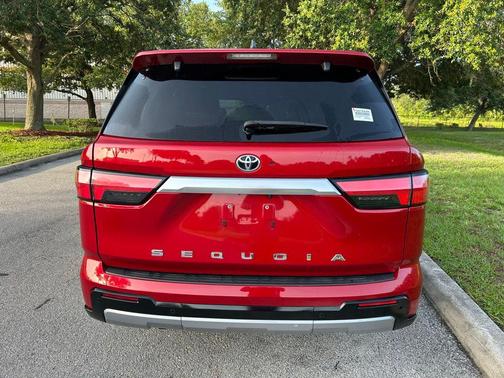Supersonic Red 2023 Toyota Sequoia Capstone