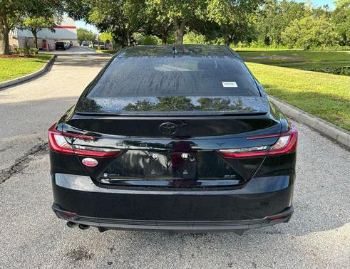 Midnight Black Metallic 2025 Toyota Camry SE
