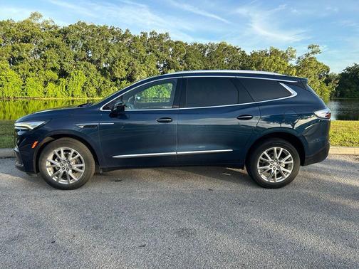 Emperor Blue Metallic 2023 Buick Enclave Essence FWD