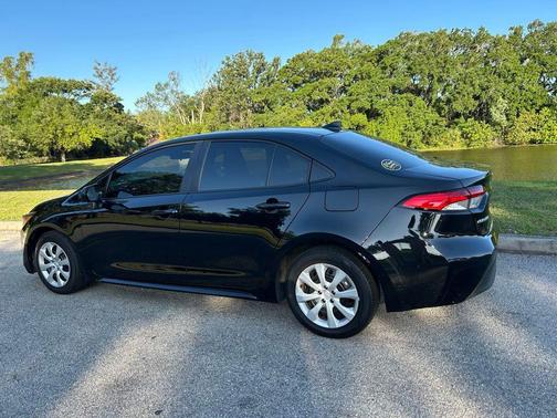 Midnight Black Metallic 2025 Toyota Corolla LE