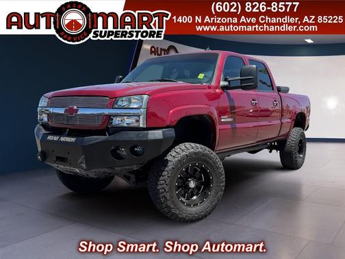 Sport Red Metallic 2004 Chevrolet Silverado 2500 LT H/D Crew Cab