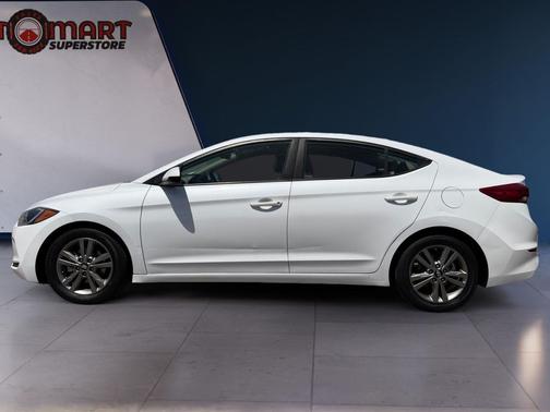 Quartz White Pearl 2018 Hyundai ELANTRA SEL