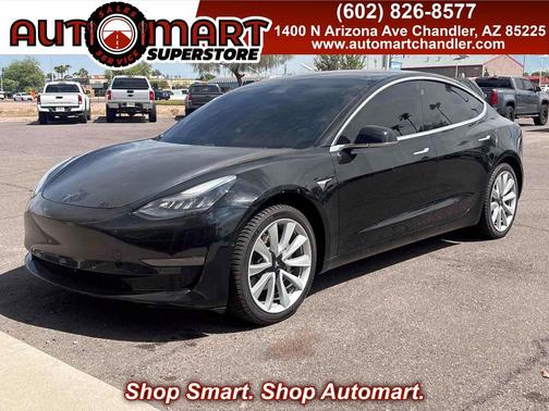 Solid Black 2020 Tesla Model 3 Standard Range